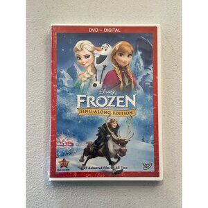 Frozen Sing-Along Edition 2013 DVD Animated Musical Adventure Movie New Sealed